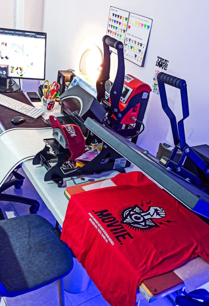 Servicios 3 PLAYERAS PERSONALIZADAS CON DTF TEXTL